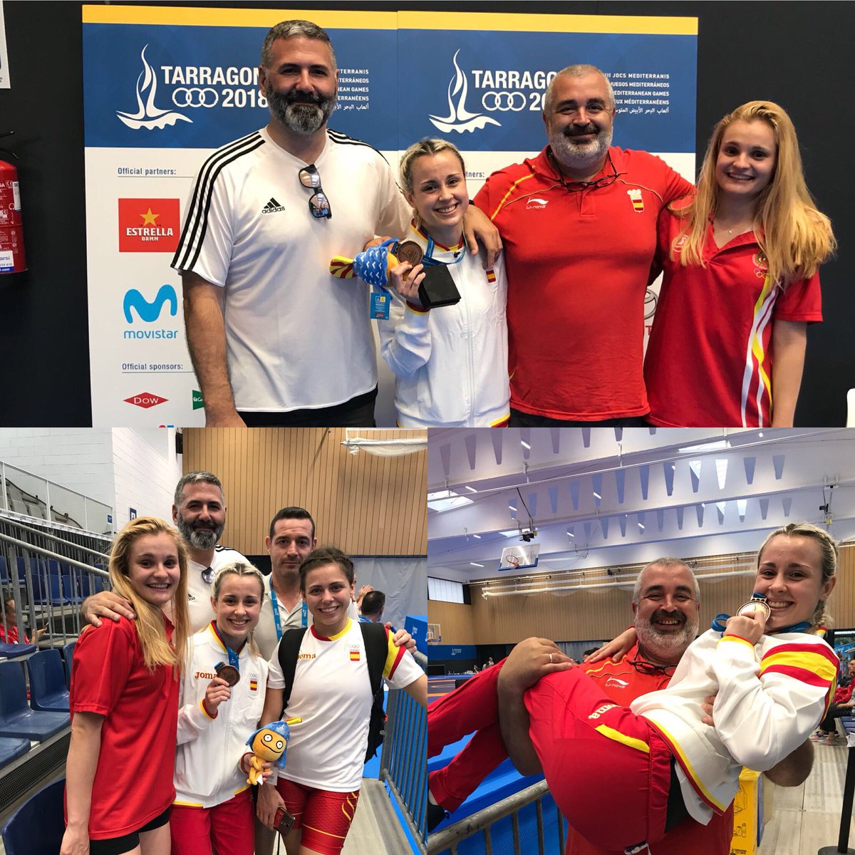 4 medallas navarras en los Juegos del Mediterráneo